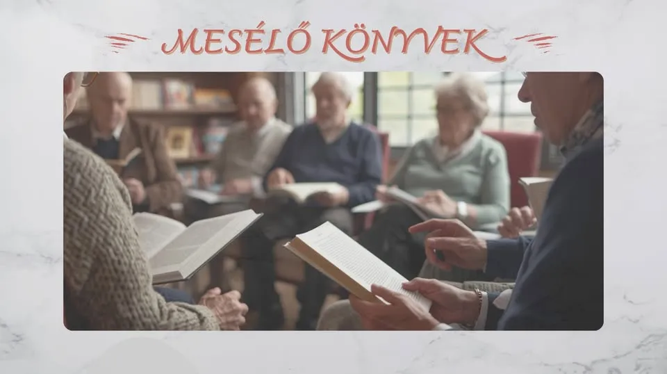 Irodalmi klub nyugdíjasoknak