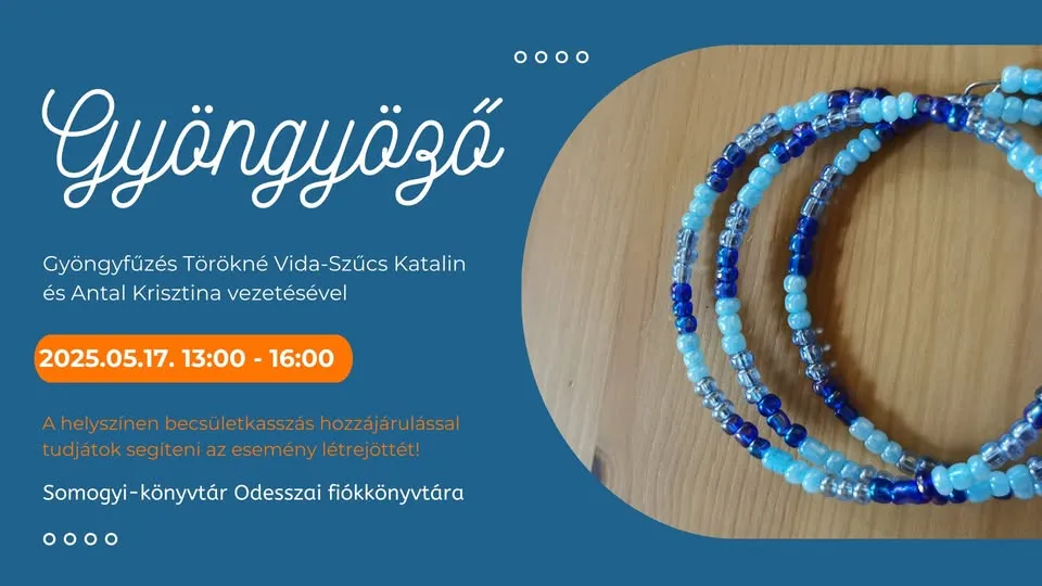 Gyöngyöző - Gyöngyfűzés kicsiknek és nagyoknak