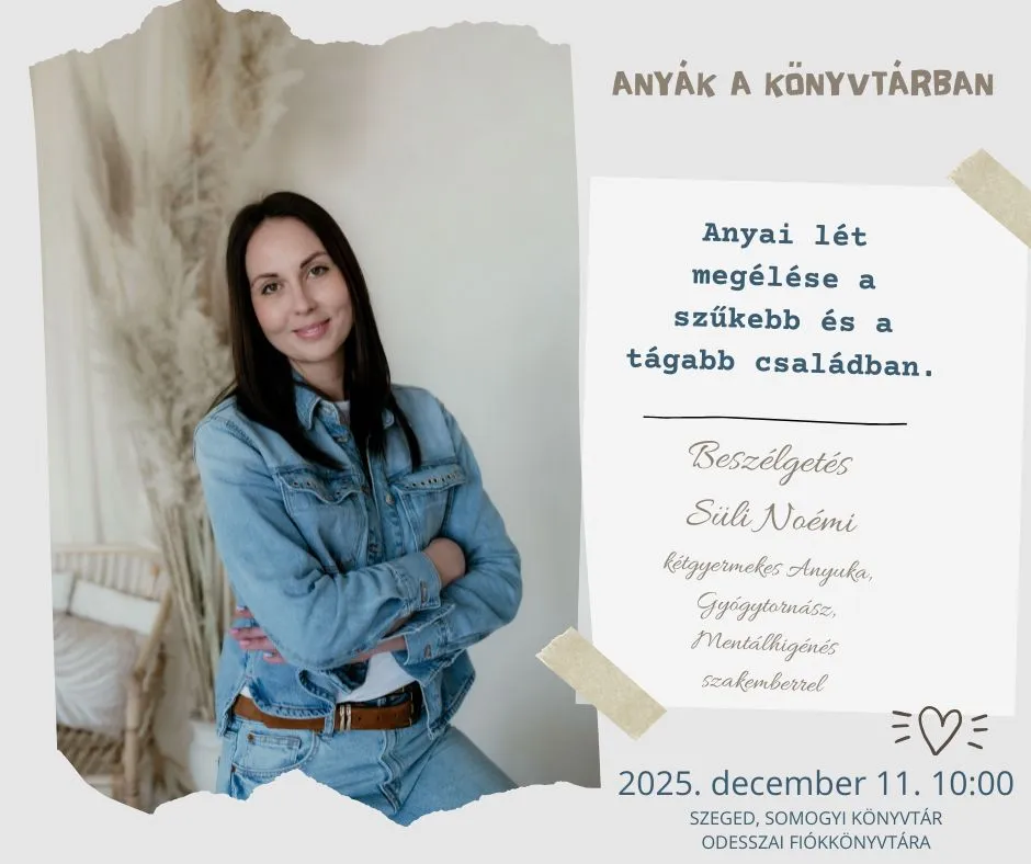 Anyák a Könyvtárban